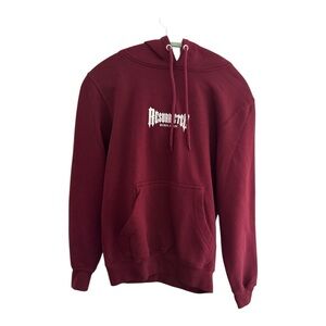 Burgundy Hoodie